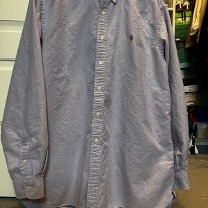 Ralph Lauren Purple/Blue Button-Down Shirt